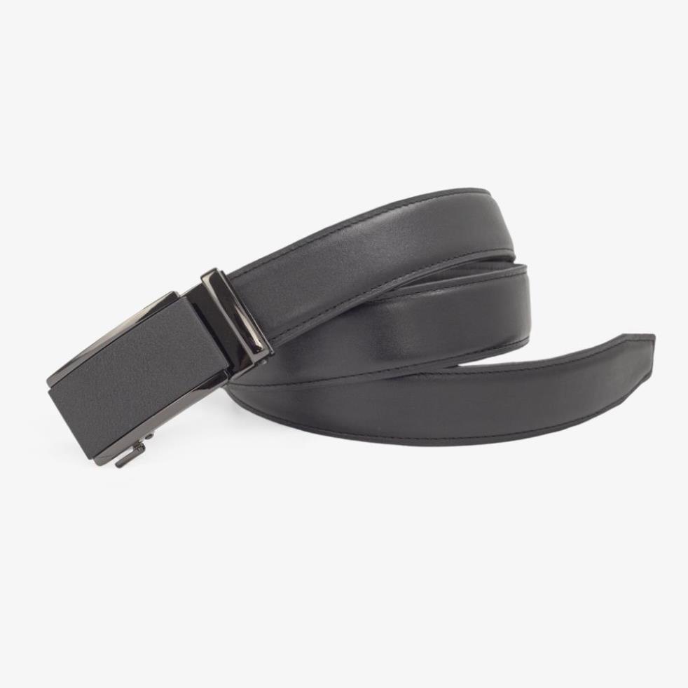 Thắt lưng nam da bò 3 lớp L104 màu đen khoá tự động nhiều mặt lựa chọn Bụi leather bảo hành 12 tháng c 5
