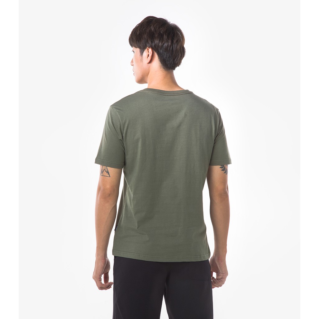 Áo thun nam 100% Cotton Coolmate Basics màu RÊU BỤI thương hiệu Coolmate
