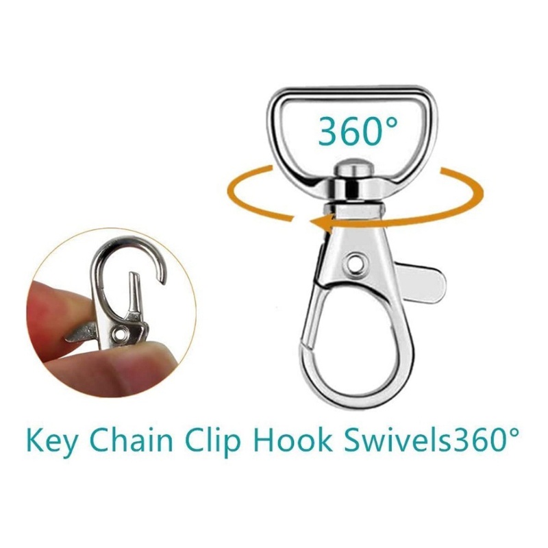 Móc Càng Cua Bằng Hợp Kim 1 * 3 4 Chuyên Dụng Cho Móc Khóa / Đồ Thủ Công