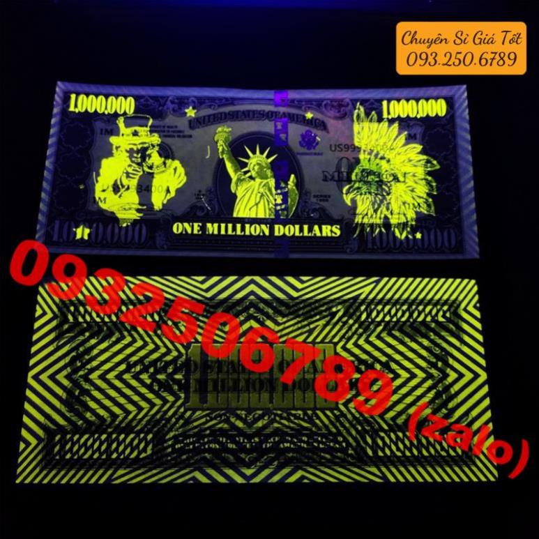 Tiền Kỉ Niệm 1 Triệu Đô La - 1 Triệu Usd Mỹ Có Bảo An Lưu Niệm Siêu Cấp Vip
