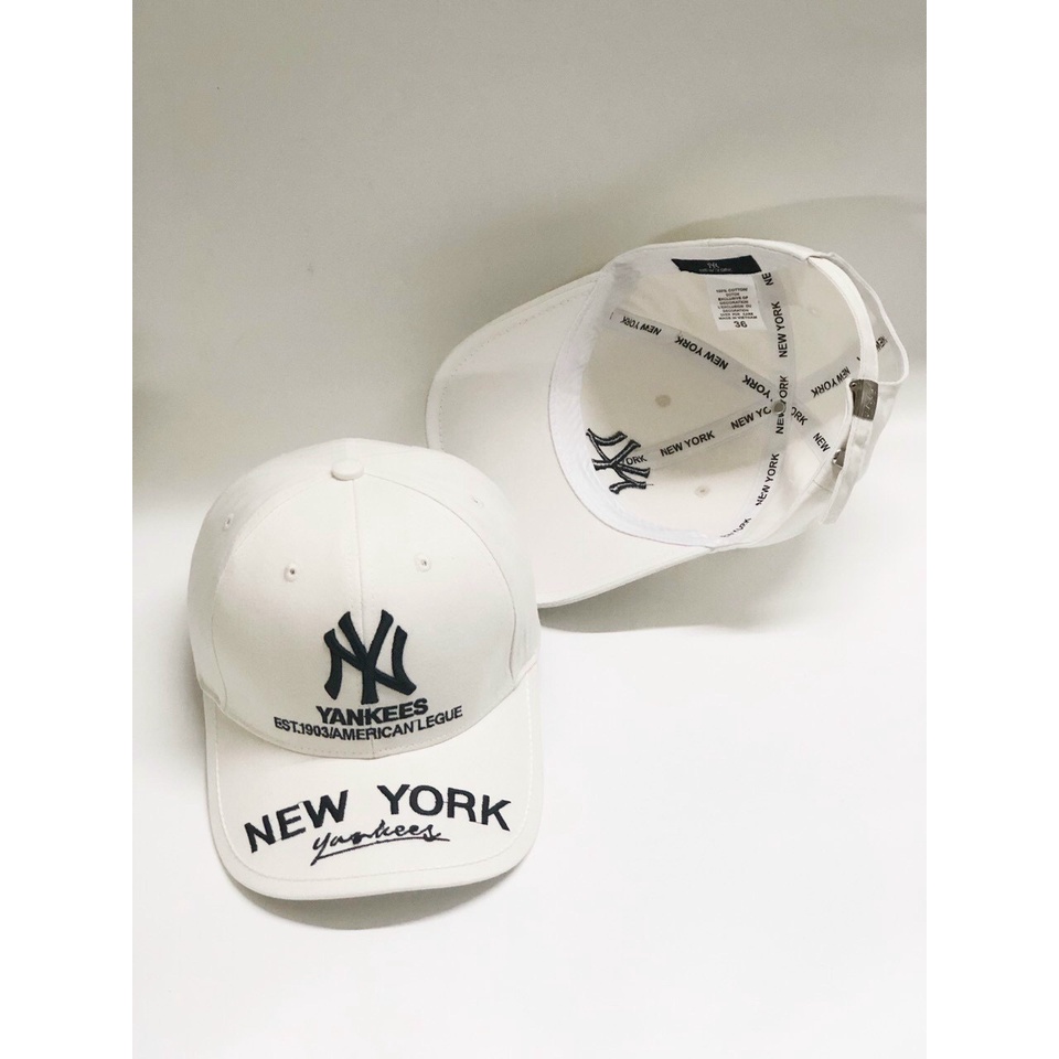 (Hàng VNXK) Mũ lưỡi trai, nón kết nam nữ NY MLB vải Kaki dày mịn siêu chất và ngầu (Ảnh thật)
