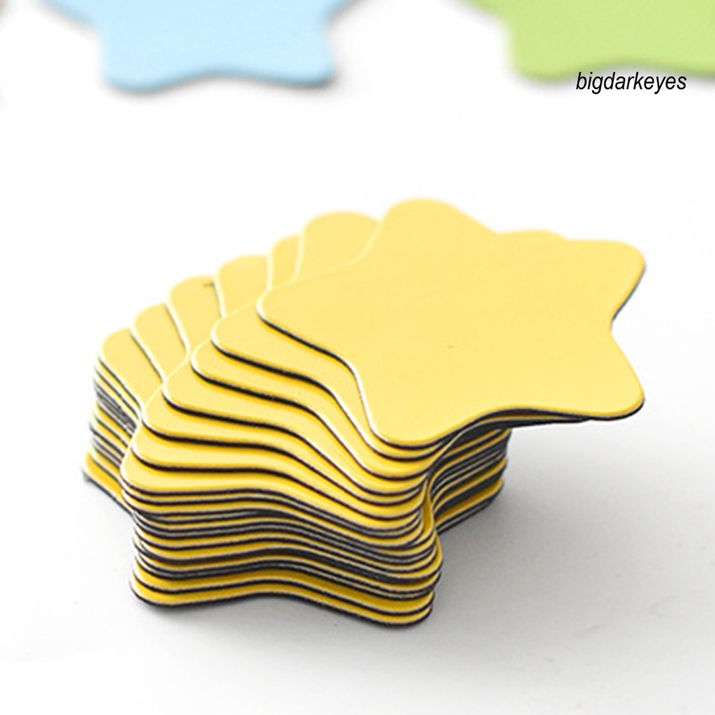 Nyt-set 20 Miếng Dán Nam Châm Hình Ngôi Sao Nhiều Màu Sắc Dễ Sử Dụng Đa Năng Dành Cho Trẻ Em Chơi Đường Đua