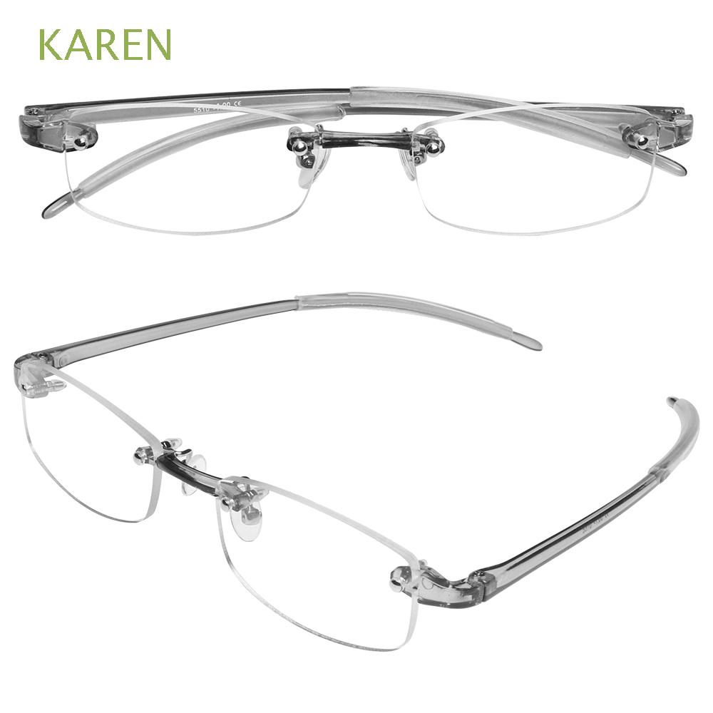 Kính cận resin kim loại siêu nhẹ màu xám trong suốt 1.00 - 4.0