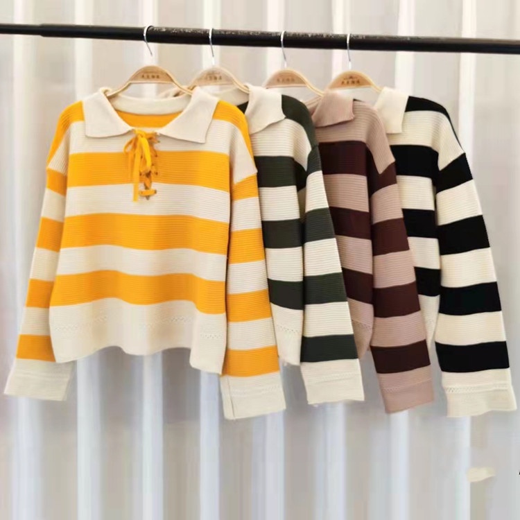 Áo sweater SUXI dài tay dáng rộng thiết kế mới thời trang mùa thu đông cho nữ