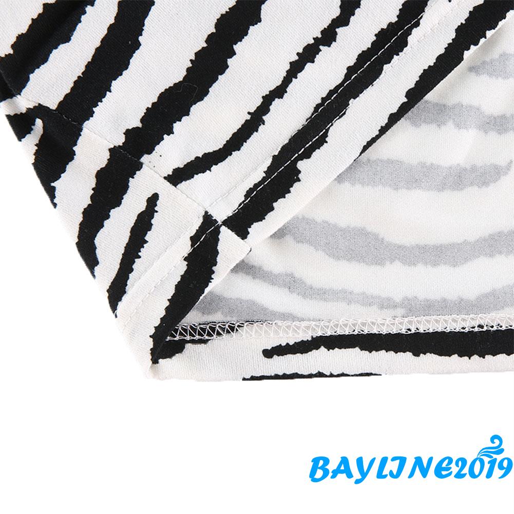 Áo Không Tay Họa Tiết Sọc Ngựa Vằn Cá Tính Cho Nữ | BigBuy360 - bigbuy360.vn