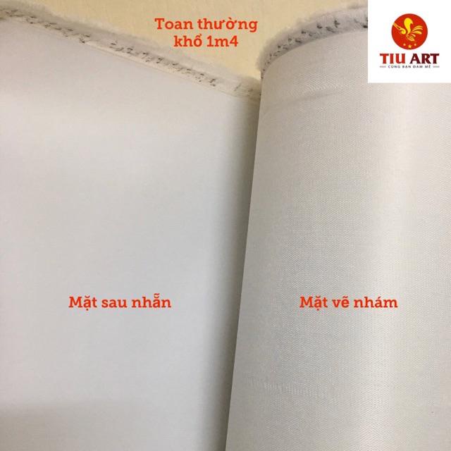 Vải Toan Vẽ/Canvas/Bố Toan Hàn, Toan thường vẽ tranh lẻ mét