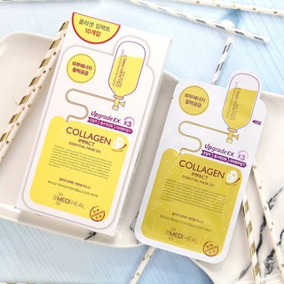 MẶT NẠ MEDIHEAL COLLAGEN IMPACT ESSENTIAL MASK (MÀU VÀNG)