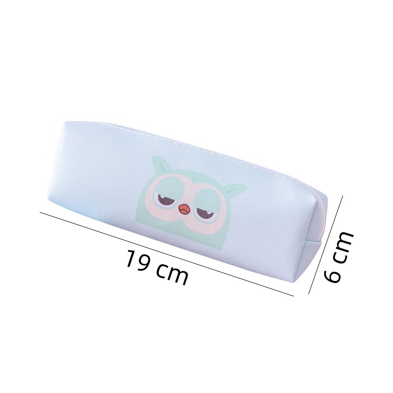 Túi đựng bút cỡ lớn chống nước họa tiết hoạt hình dễ thương tuỳ chọn cho học sinh