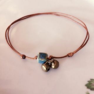 Vòng tay hạt gốm đơn giản handmade
