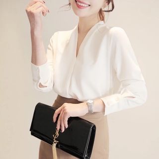 Áo sơ mi nữ cổ V, Sơ mi nữ công sở