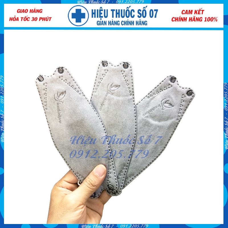 Túi 10 khẩu trang KF94 Lâm Thịnh, 4 lớp kháng khuẩn, khẩu trang ôm sát khuôn mặt, kiểu dáng thời trang Hàn Quốc