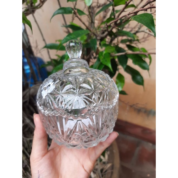 HŨ MỨT THỦY TINH PHA LÊ CAO CẤP