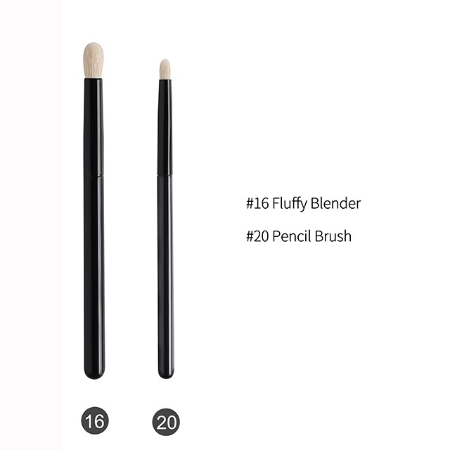 Set 2 Cọ Trang Điểm OVW DLH1620 Lông Dê Tự Nhiên