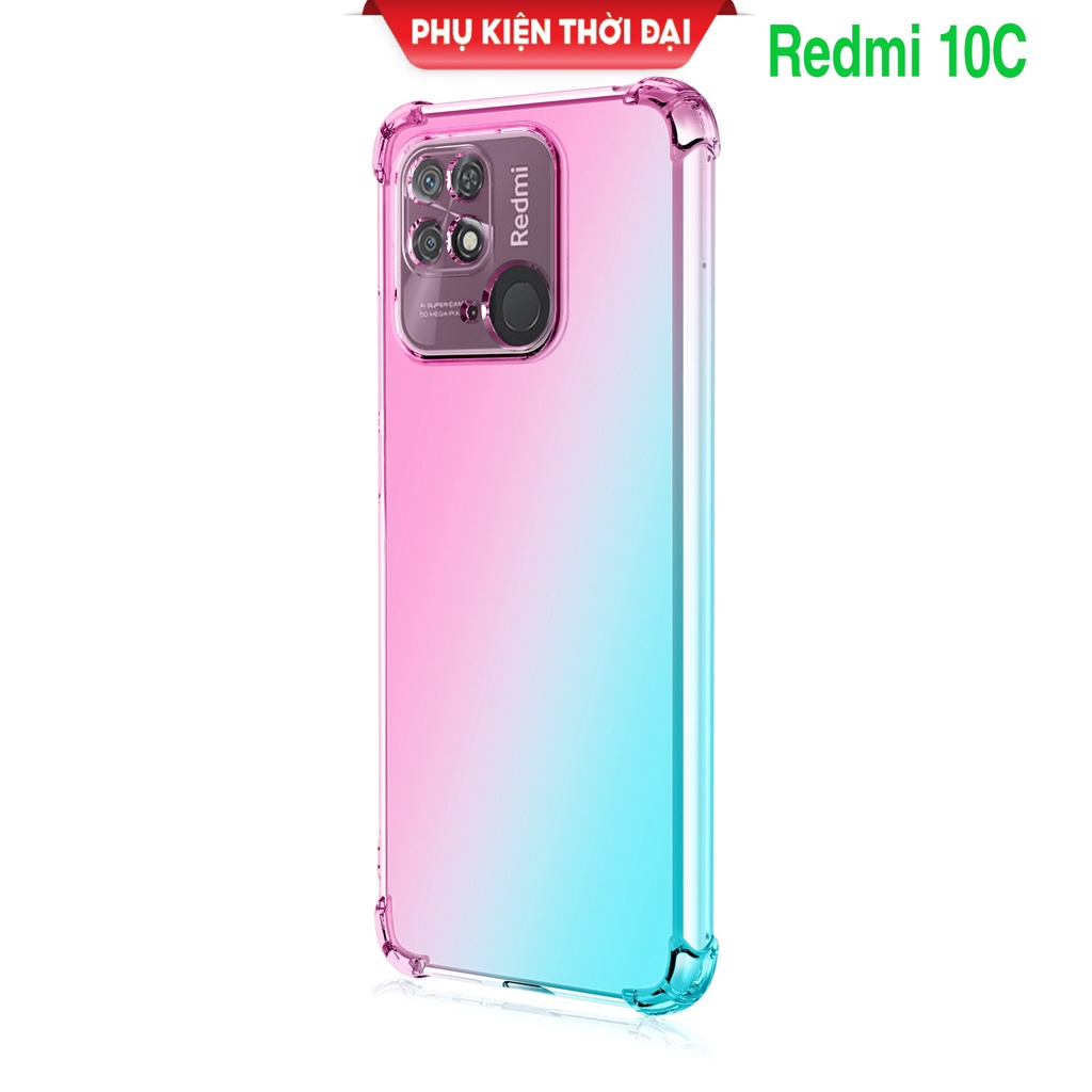 Ốp lưng Redmi Note 9 / Redmi 10X 4G / Redmi 10C / Redmi 12C dẻo TPU đa sắc nhiều màu chống ố vàng cao cấp