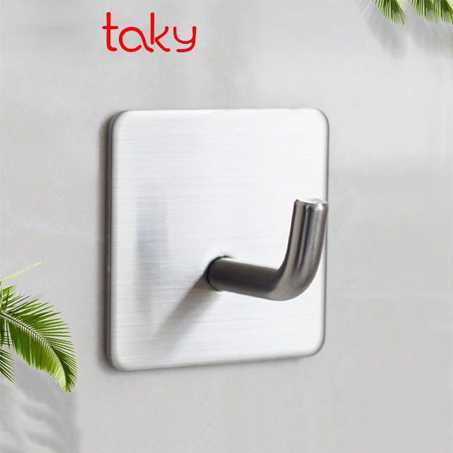Móc Inox - Taky, Dán Tường Chịu Lực, Treo Đồ Đa Năng, Quần Áo, Các Đồ Dùng Gia Đình, Tiện Lợi, Chắc Chắn. 2005