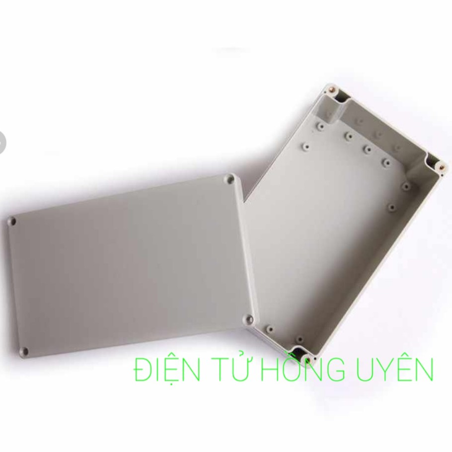 Hộp nhựa ABS 200x120x75mm (2 màu đen/trắng). Hộp nhựa điện tử chống nước