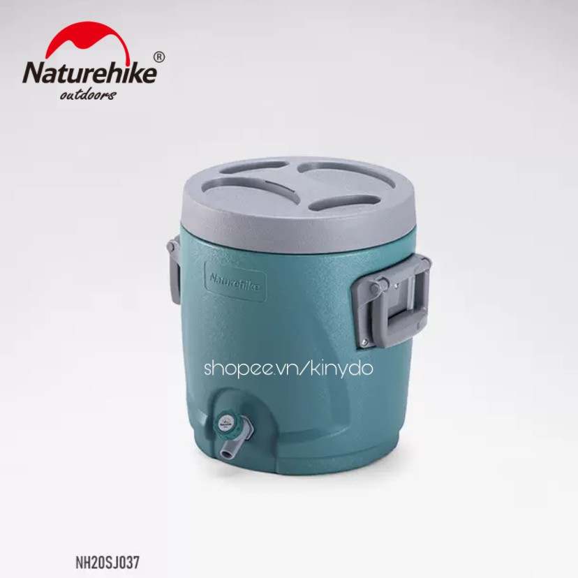 THÙNG ĐỰNG ĐÁ NƯỚC MINI 15L GIỮ NHIỆT GIỮ LẠNH CẮM TRẠI DU LỊCH DÃ NGOẠI NGOÀI TRỜI NATUREHIKE NH20SJ037