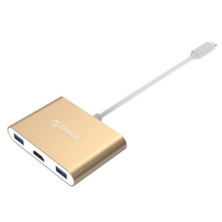 Đầu chuyển đổi Type-C sang HDMI/Type C/USB 3.0 ORICO RCH3A-GD