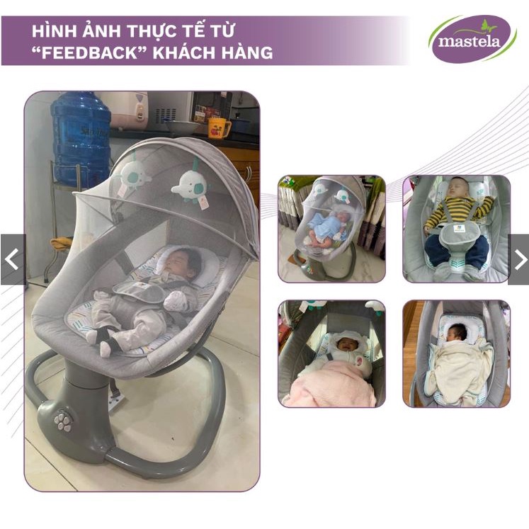 Ghế bập bênh điện cho bé dỗ bé ngủ  nôi sơ sinh giường nôi trẻ em ghế tựa ghế tựa cho bé 0-3 tuổi