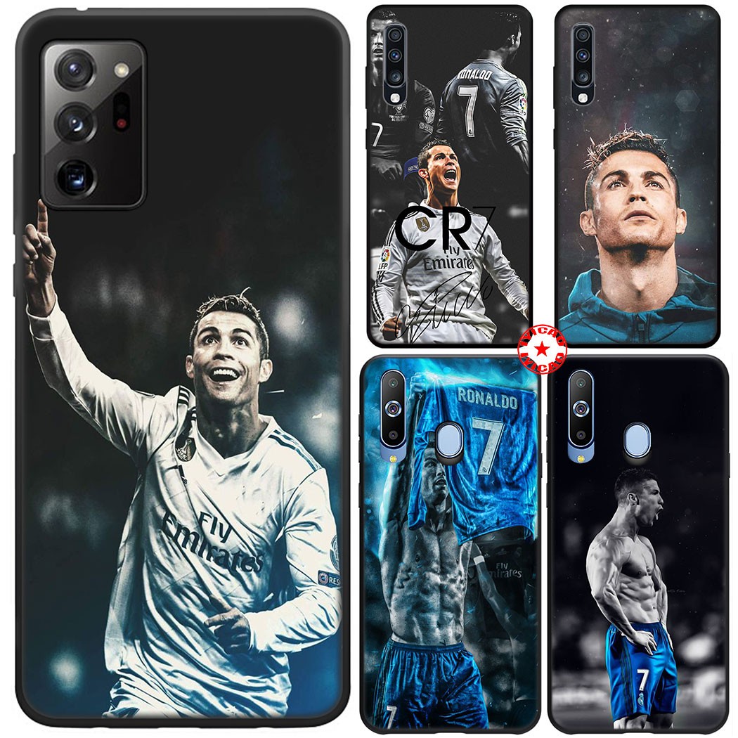 Ốp điện thoại in hình Cristiano Ronaldo CR7 49SA cho Samsung Galaxy J4 J5 J6 J7 Duo Plus Prime Core Pro J8