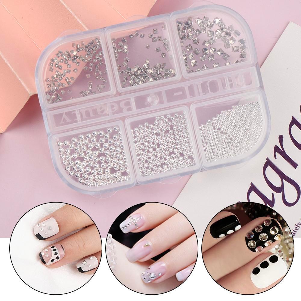 XIANTIN Miếng Dán Kim Loại Trang Trí Móng Tay