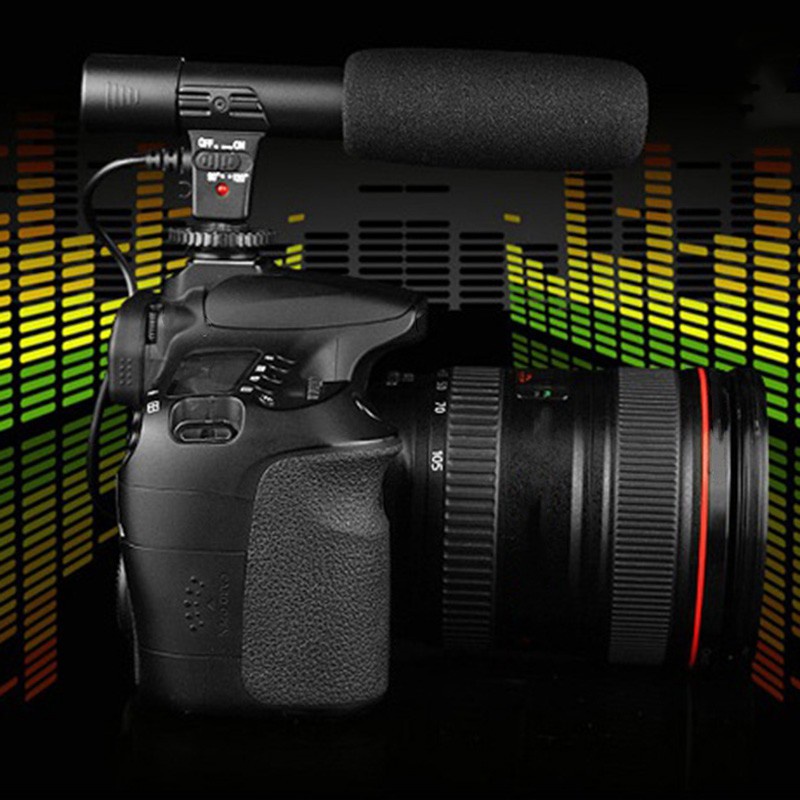 Micro Máy Ảnh Kỹ Thuật Số Giắc 3.5mm Cho Nikon Canon Slr