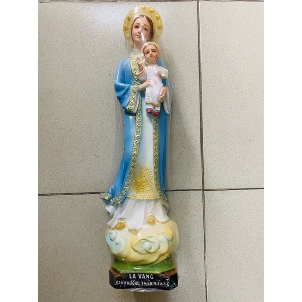 Tượng Công Giáo - Tượng Đức Mẹ La Vang VN  50cm