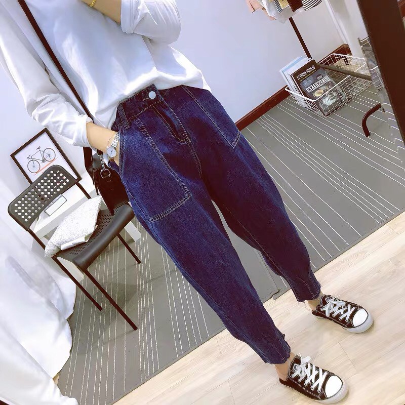 Nhập WAFS1822 hoàn 15% tối đa 25k xu_ [Trợ giá] Quần baggy Cạp Cao_J5 - Hàng có sẵn