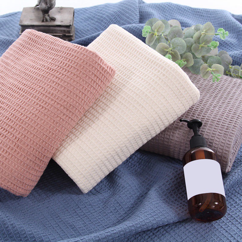 Chăn Cotton Mềm Mại Họa Tiết Tổ Ong Độc Đáo