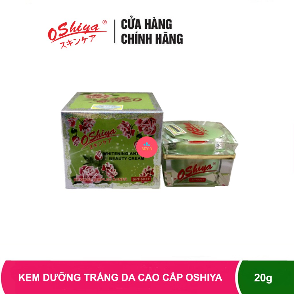 KEM DƯỠNG TRẮNG DA OSHIYA WHITENING ANTIRICH BEAUTY CREAM 20G