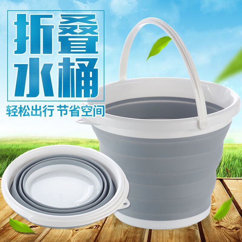 Xô Nhựa Silicone 4.28 Có Thể Gấp Gọn Tiện Dụng