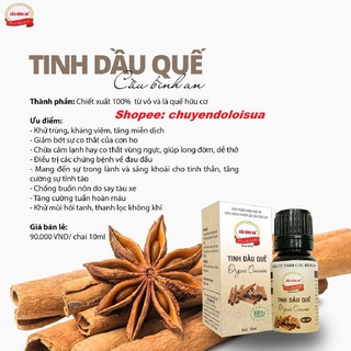 TINH DẦU QUẾ CẦU BÌNH AN CHAI 10ML