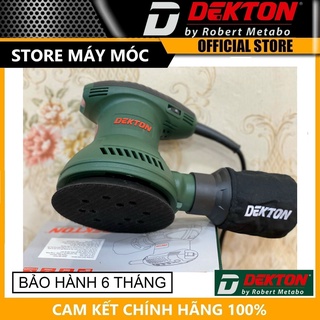 Máy chà nhám tròn 450w 125mm dekton dk-os125 - hàng chính hãng