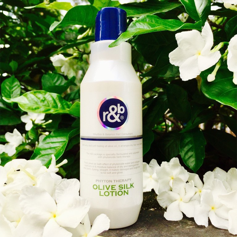 Kem dưỡng bóng tóc R&B Olive Silk Lotion 250ml