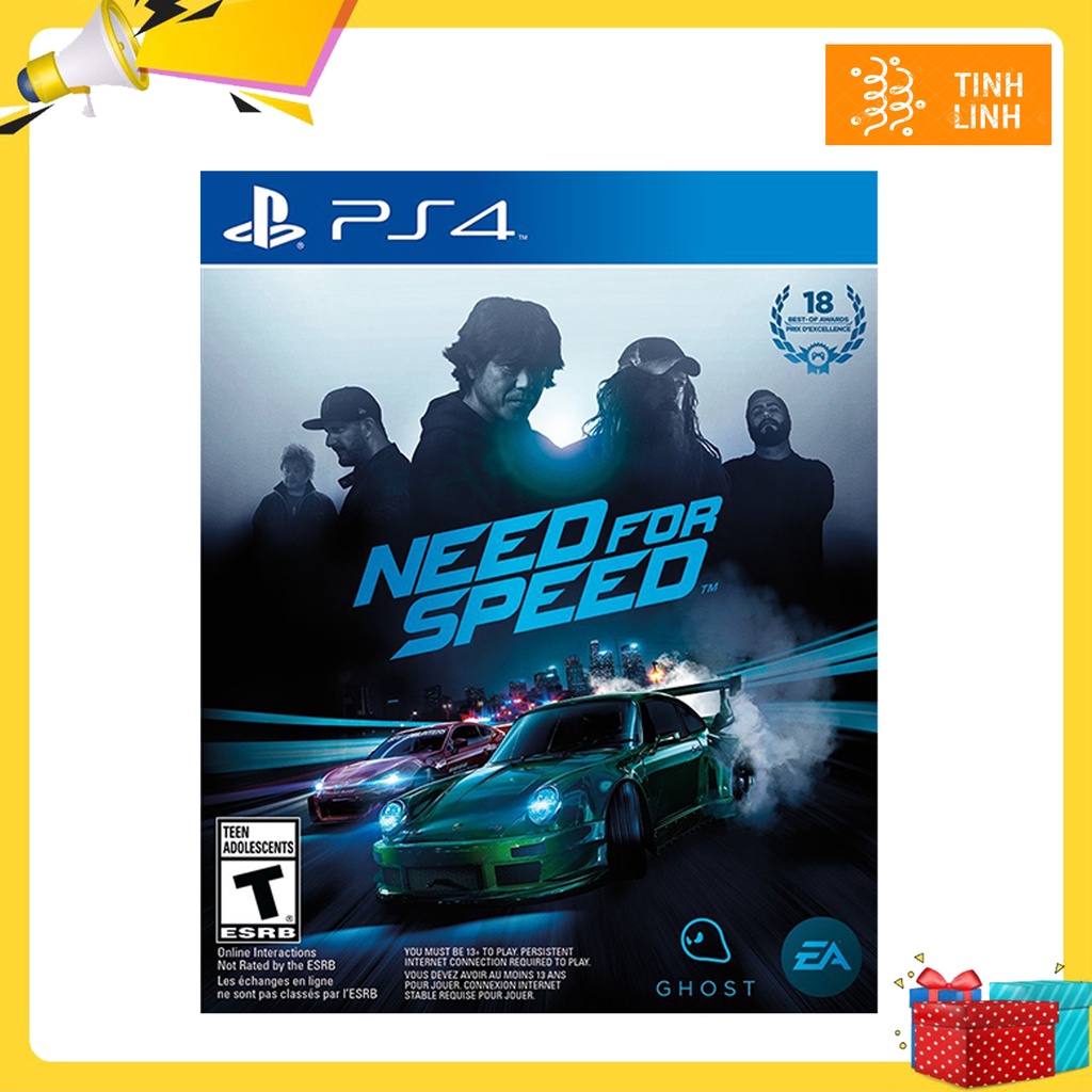Đĩa Game PS4 Need For Speed