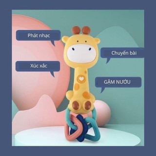 Xúc Xắc Kiêm Gặm Nướu Phát Nhạc Babytry 💖FREESHIP💖