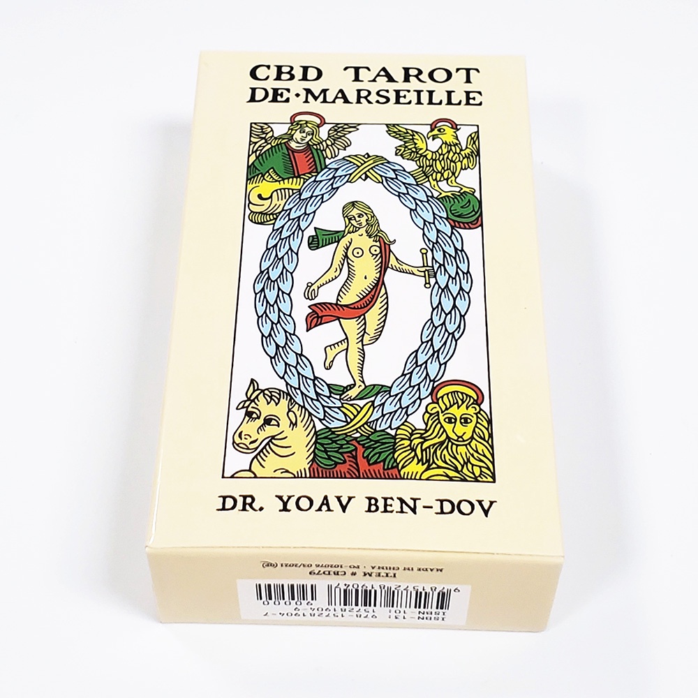 [Size Gốc] Bộ Bài CBD Tarot De:Marseille 7x12 Cm Tặng Đá Thanh Tẩy S39