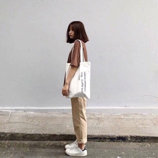 quần kaki baggy hot trend