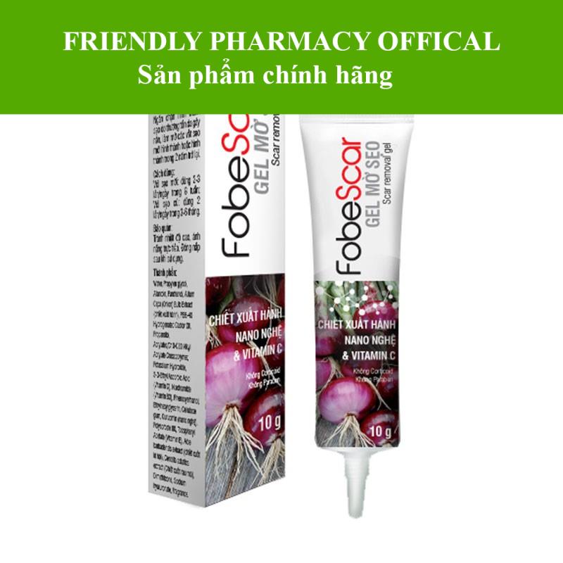 Gel mờ sẹo Fobe Scar – Hỗ trợ làm mờ sẹo (Tuýp 10g)