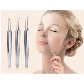 Bộ Nhíp Nặn Mụn 6 Món