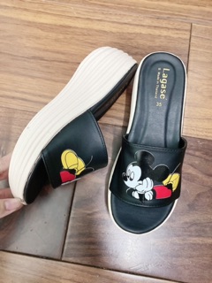 Mẫu dép bánh mì chuột Mickey ( from to khách lùi size )