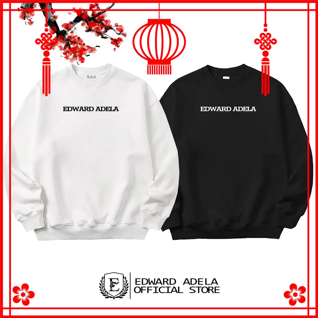 Áo sweater nỉ nam nữ EDWARADELA. Áo nỉ nam nữ dáng Oversize nam nữ chất liệu cao cấp ED93B