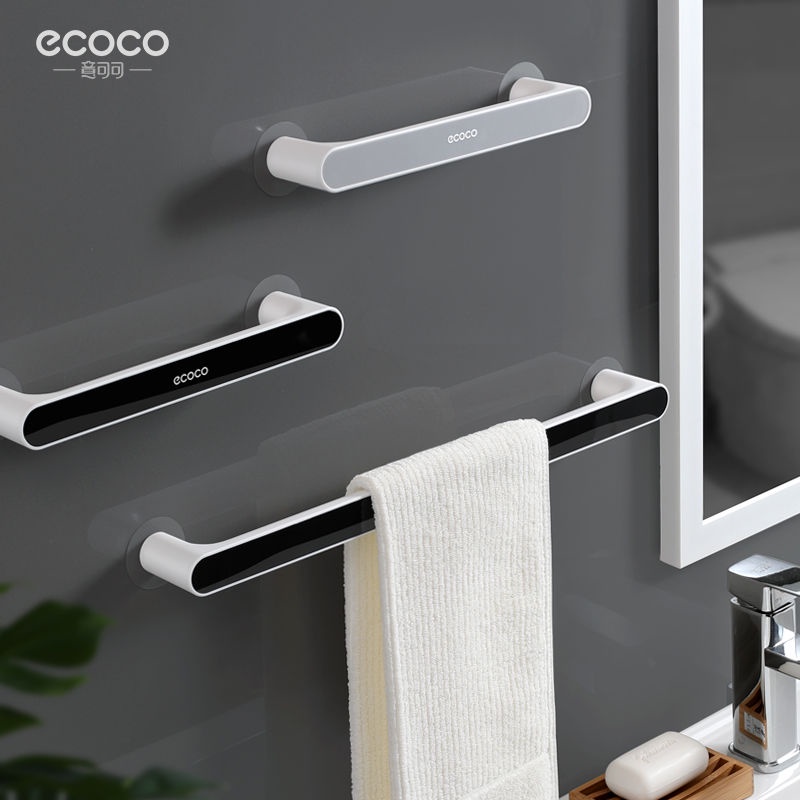 Giá treo khăn nhà vệ sinh Treo tường Giá treo không đục lỗ thuận lợi