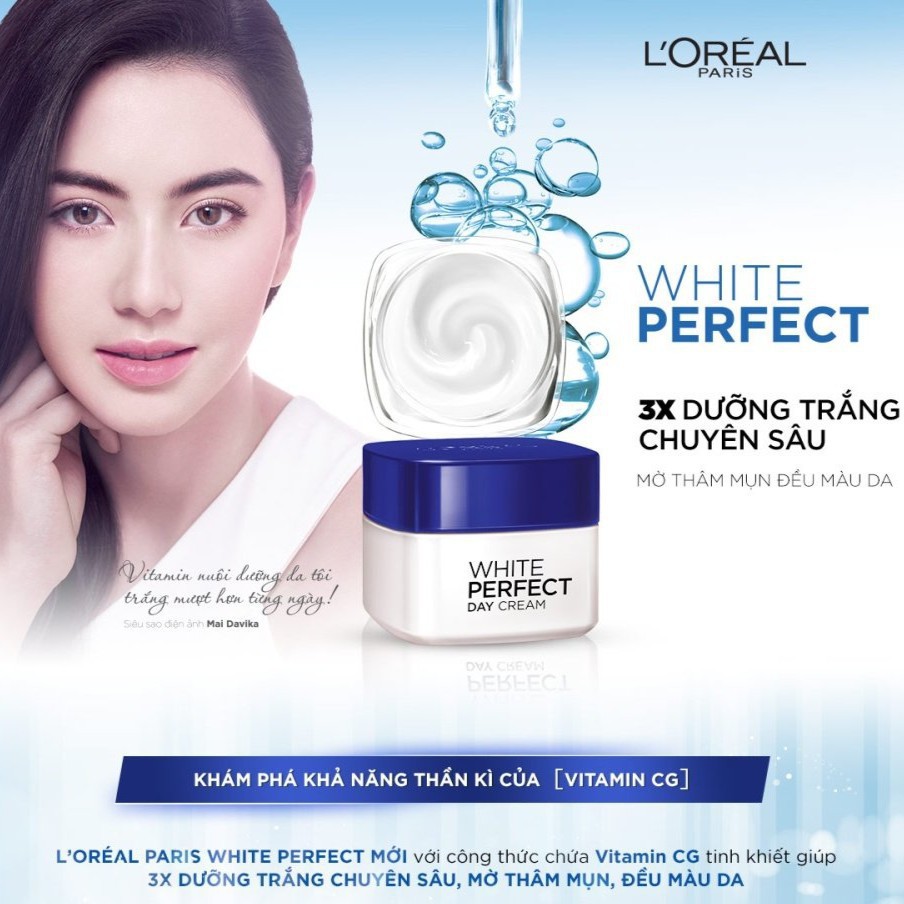 Kem Dưỡng Trắng Da Ban Ngày Nivea perfect white