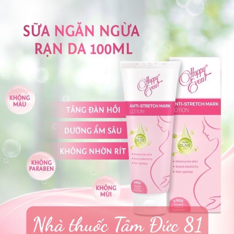 Sữa chống dạn da Happy Event