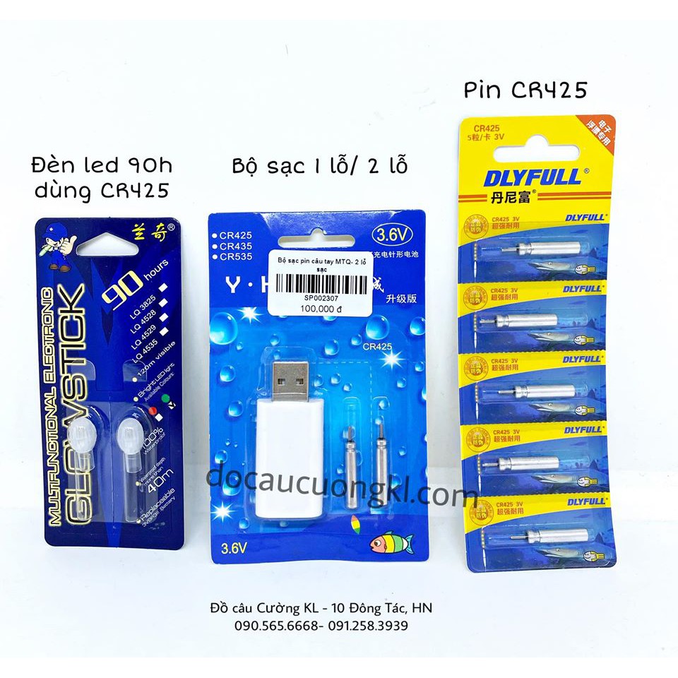 Đèn led 100h dùng pin CR425 LQ4528