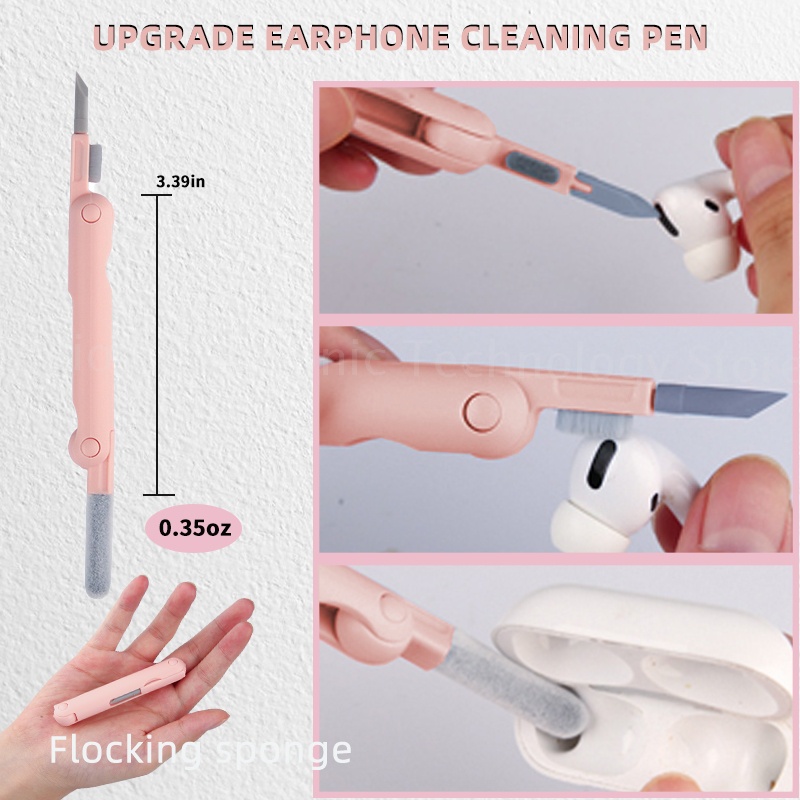 Dllencase Bộ Dụng Cụ Vệ Sinh Bàn Phím Máy Tính 7 Trong 1 Cho Airpods 3 Pro A315