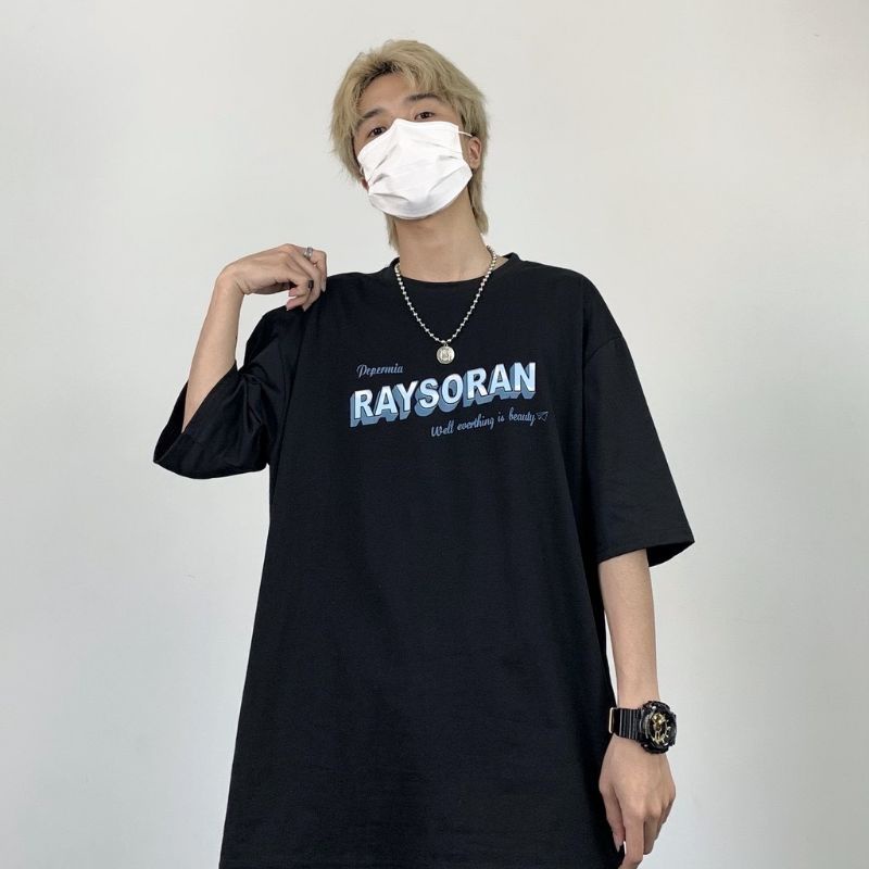 Áo thun Có size tay lỡ unisex RAYSORAN