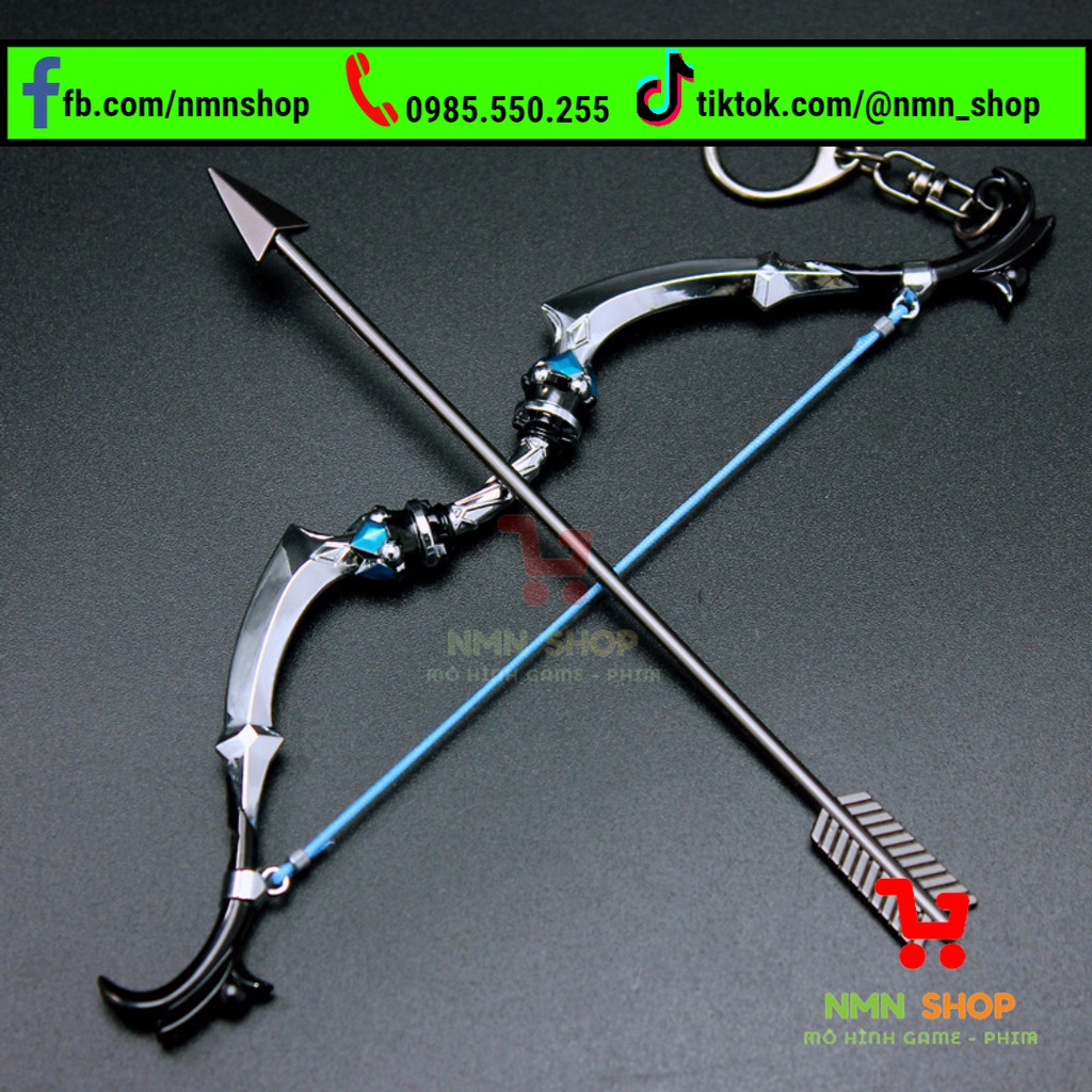 Mô hình game Genshin Impact - Sacrificial Bow (Cung Tế Lễ) 17cm