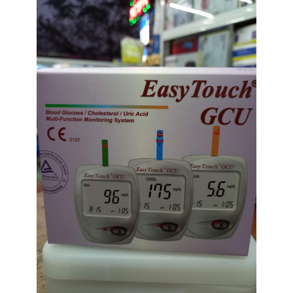 Que thử mỡ máu,cholesterol cho máy đo Easytouch GCU ET322(5 que)